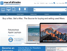 Tablet Screenshot of macofalltrades.com